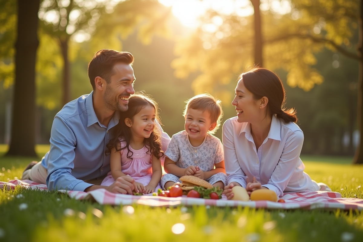 Le bonheur et le temps passé en famille: une corrélation positive