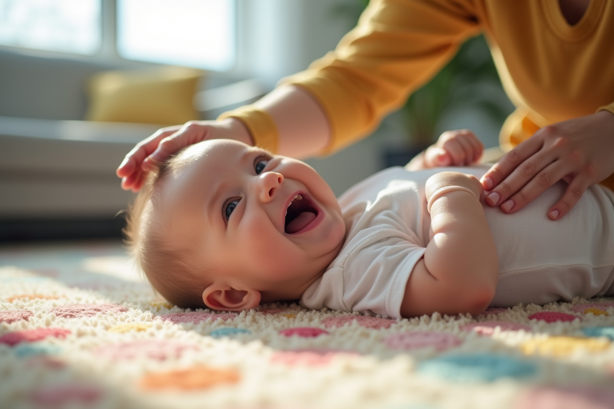 Bébé et les chatouilles : comprendre leur impact sur son développement
