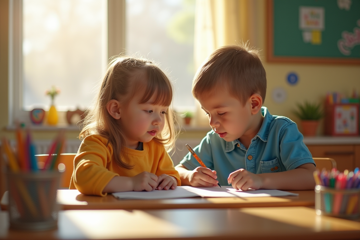 enfant école